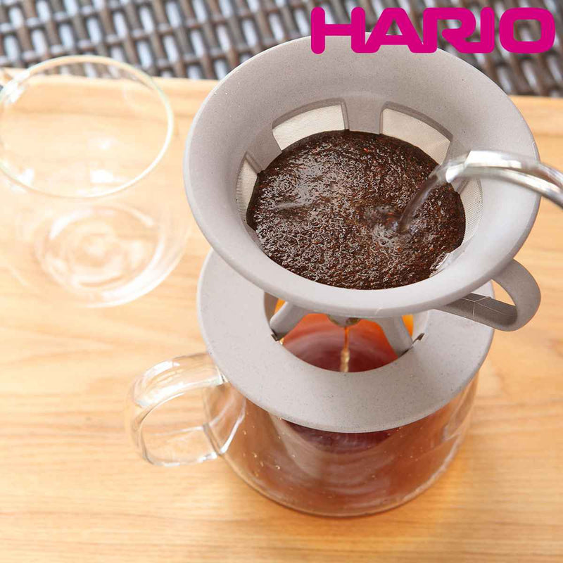 ドリッパー1～4杯用BATONバトンコーヒー粉プラスチック