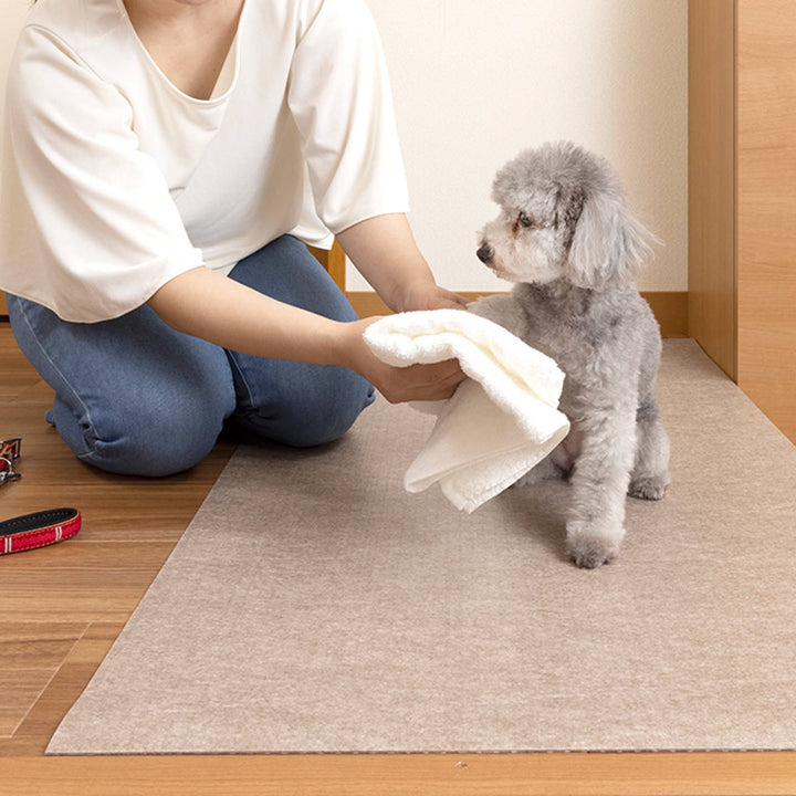 キッチンマット吸着拭けるキッチンマット60×180cm無地