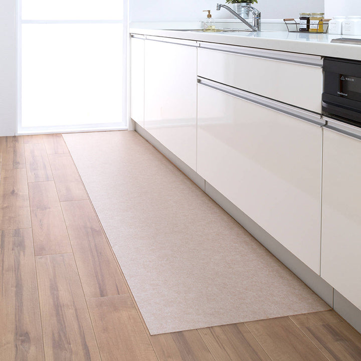 キッチンマット吸着拭けるキッチンマット60×180cm無地