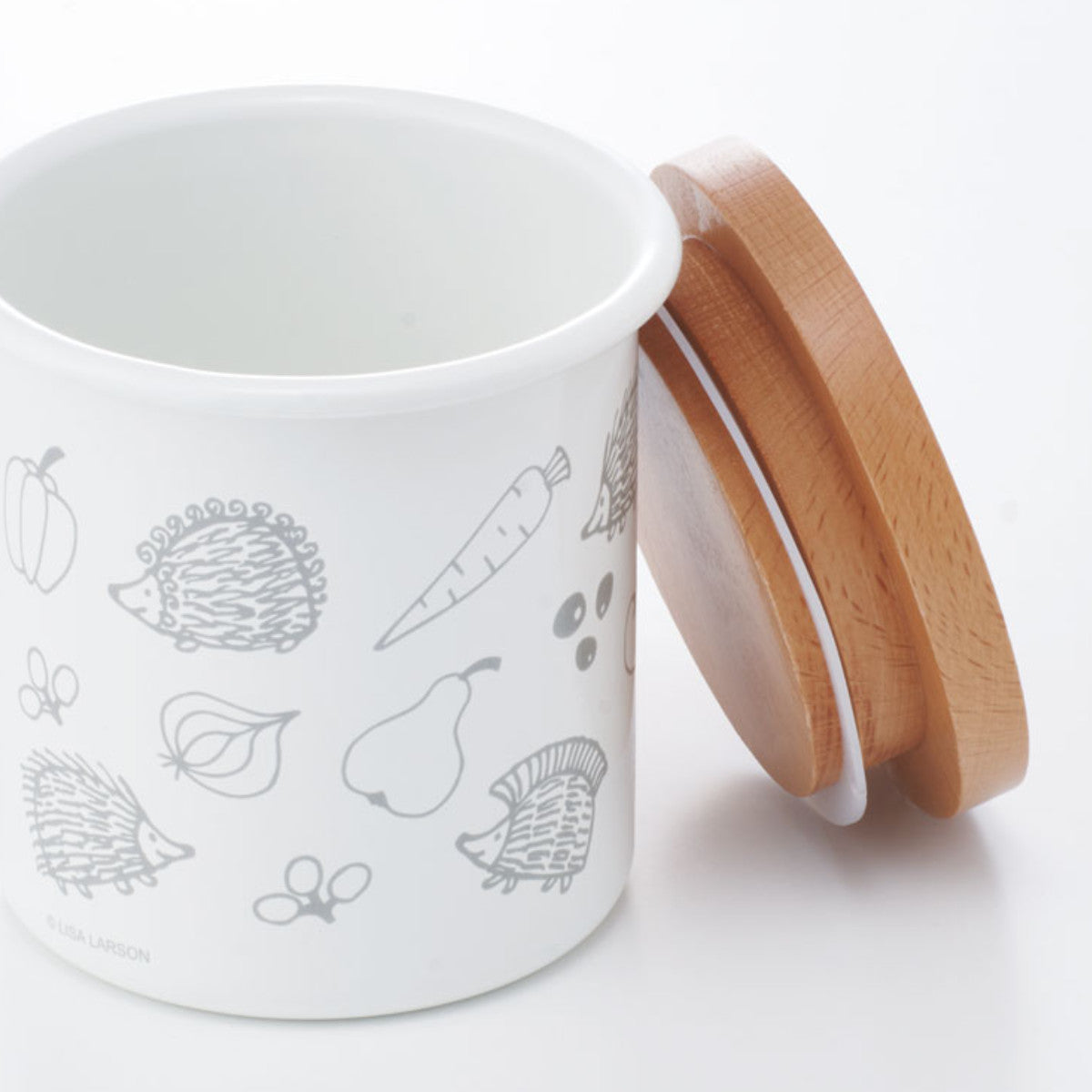 保存容器 ホーローキャニスター木蓋 750ml – ハウジー