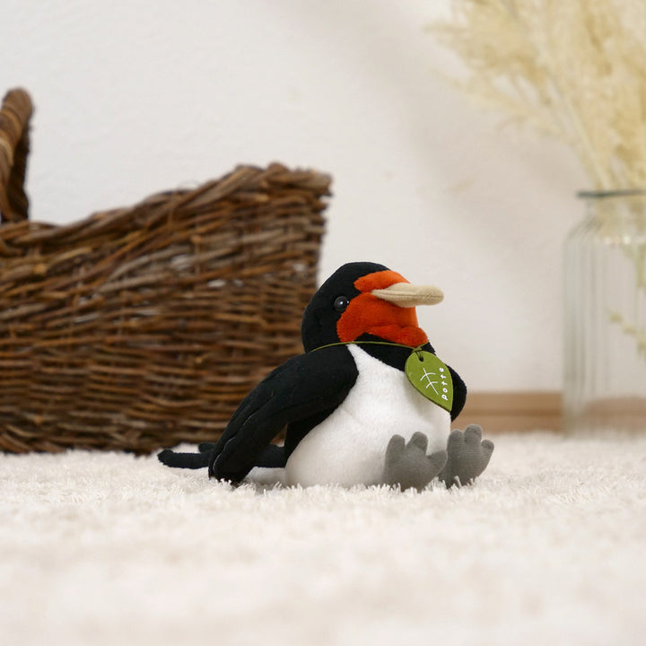 ぬいぐるみpotteツバメ