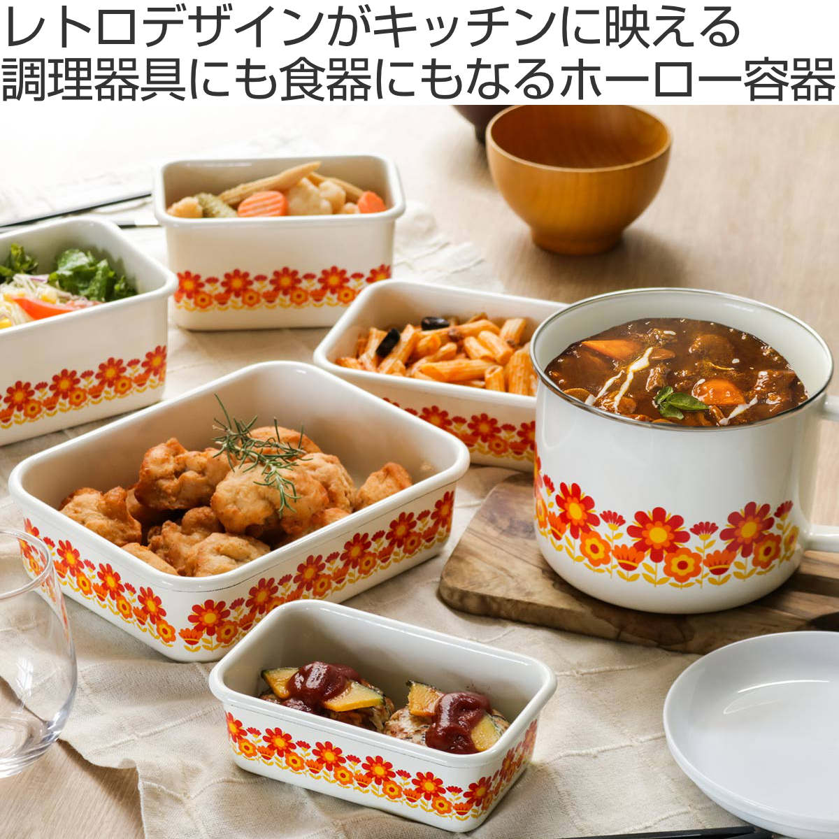 保存容器 700ml メモリーズ 深型角容器 S HoneyWere – ハウジー