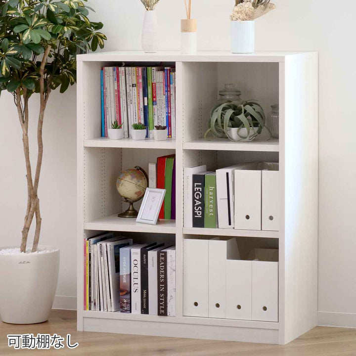 本棚コミックラック5段2列前後棚板幅90cm