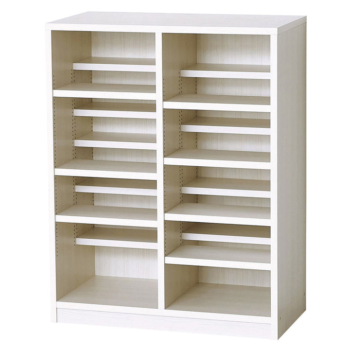 本棚コミックラック5段2列前後棚板幅90cm