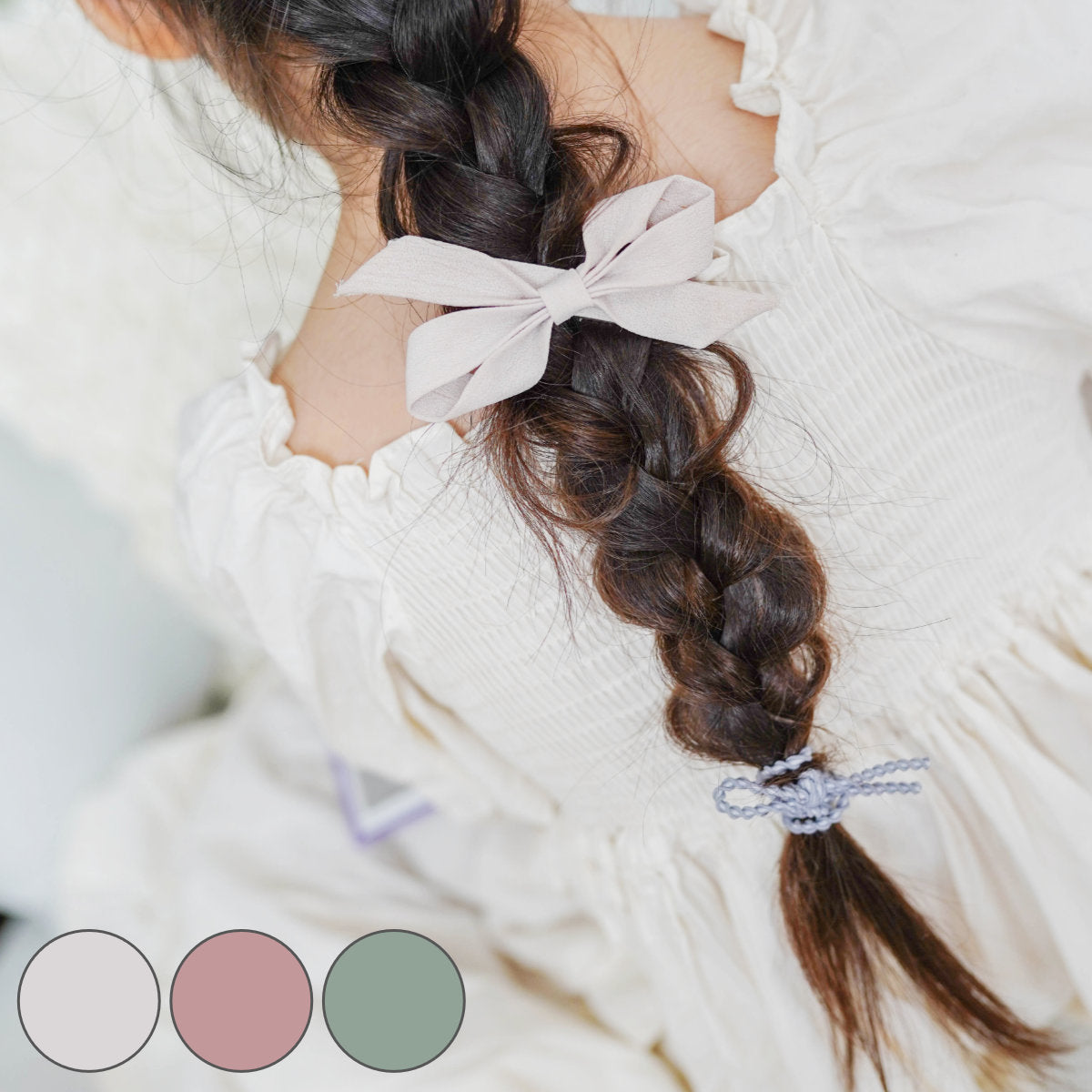 羽子板＆獅子舞】ベビーヘアクリップ ヘアゴム 【公式通販】
