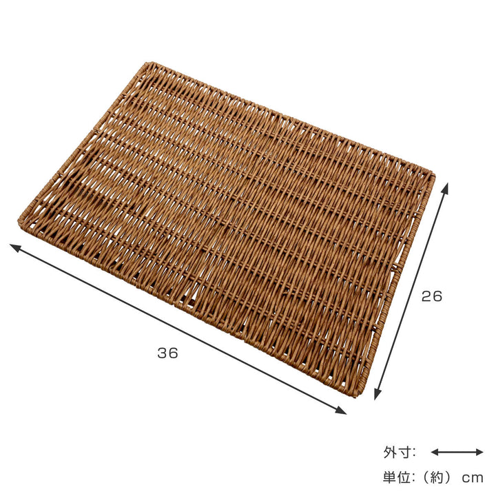 バスケットスタックPE柳蓋M/L用