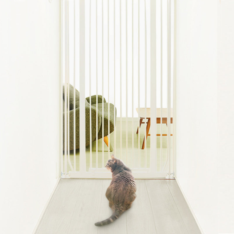 ペットゲートハイタイプゲート猫犬ドア付き突っ張り150cm