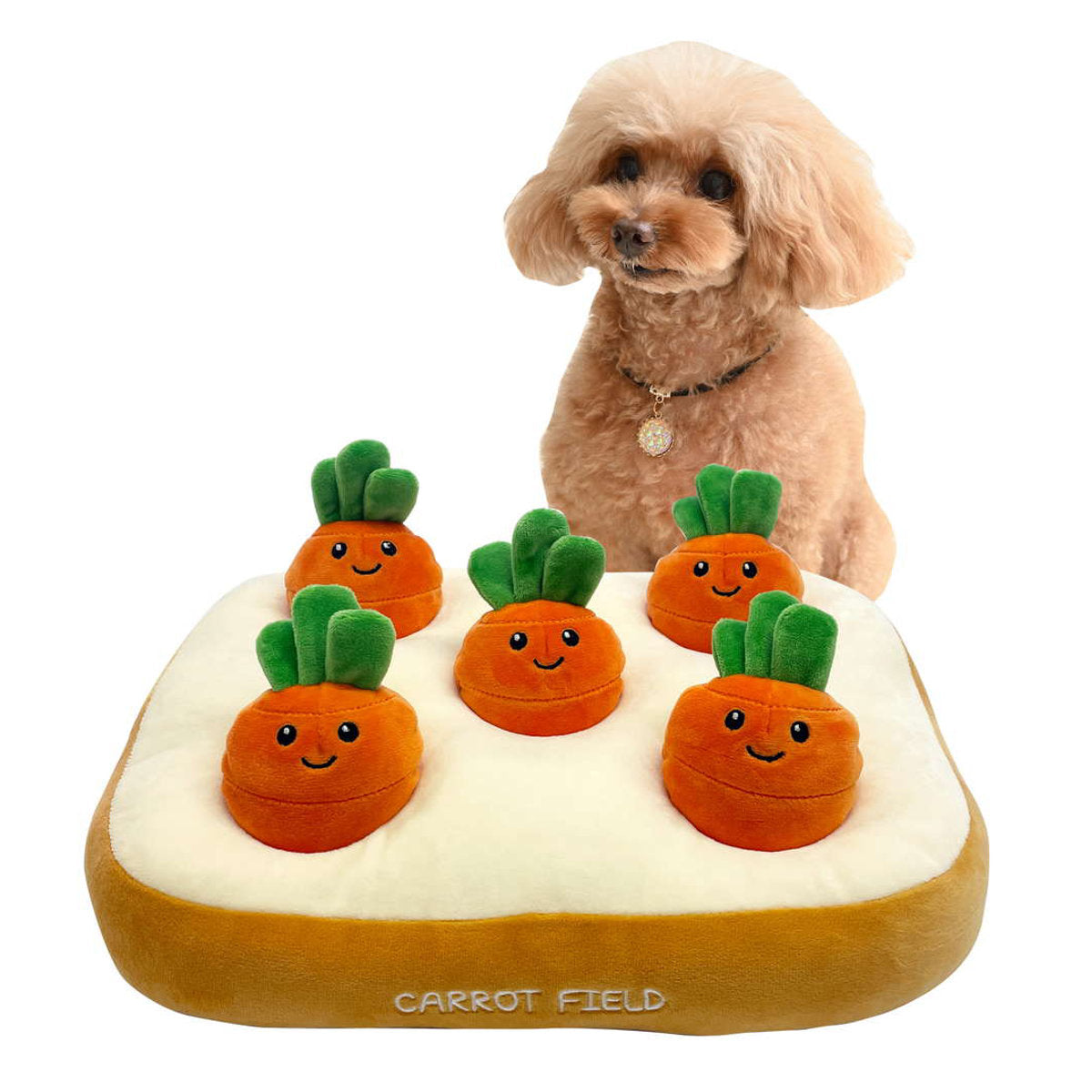 ノーズワーク にんじん 肉 犬 おもちゃ マット – ハウジー