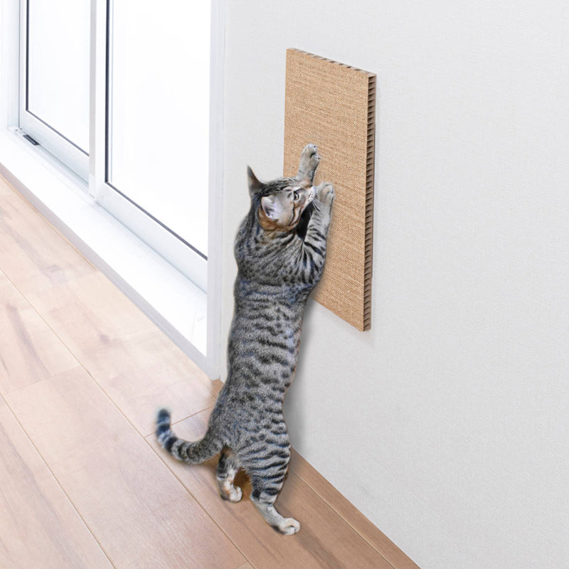 爪とぎ吸着壁に貼れる猫のつめとぎ麻猫壁日本製