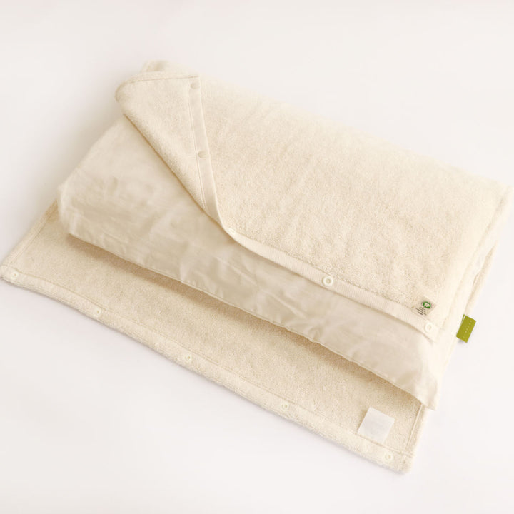 枕35×65cm洗える中材カバー付オーガニック日本製サポート