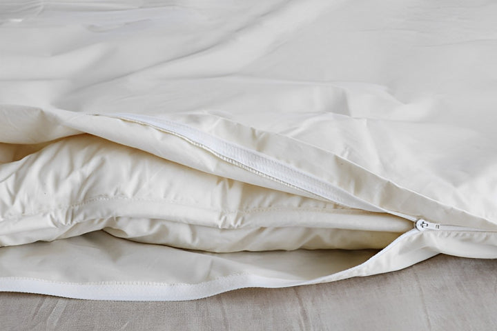 敷き布団カバー防ダニ綿100％高密度セミダブル日本製