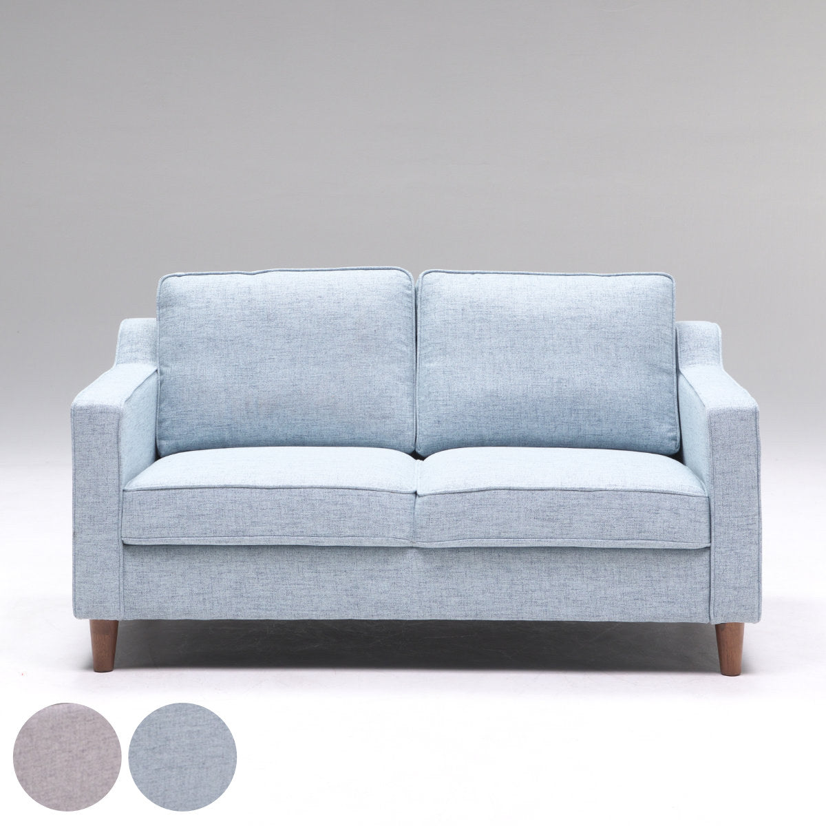 howsie ファブリックソファ 二人掛け ソファ 二人掛け 幅170cm ファブリック 座面 広い 脚付き