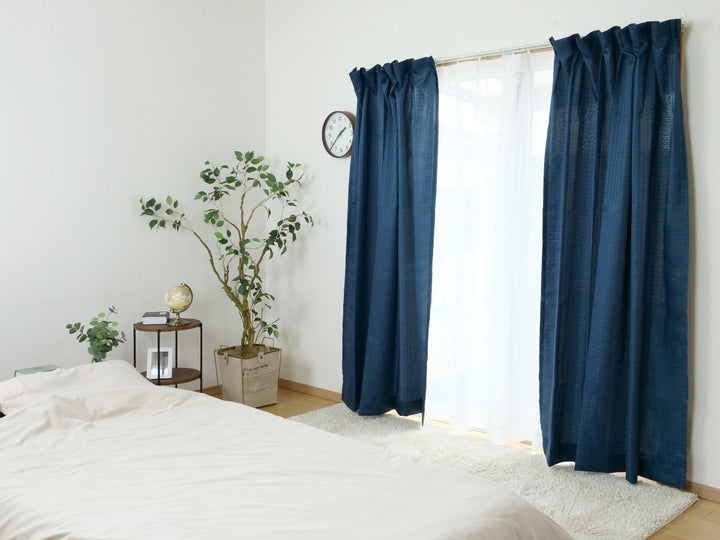 カーテン4枚セット幅100cm×丈135cmドレープカーテンレースカーテン