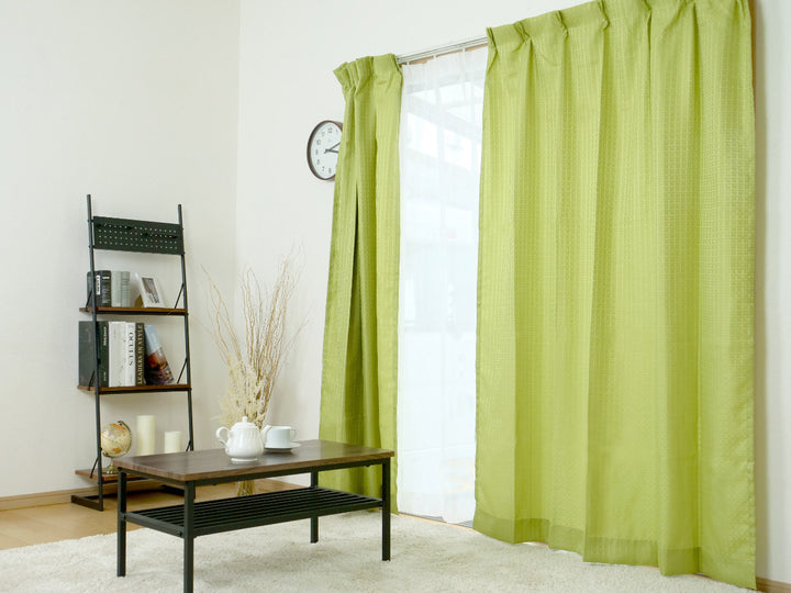 カーテン4枚セット幅100cm×丈135cmドレープカーテンレースカーテン