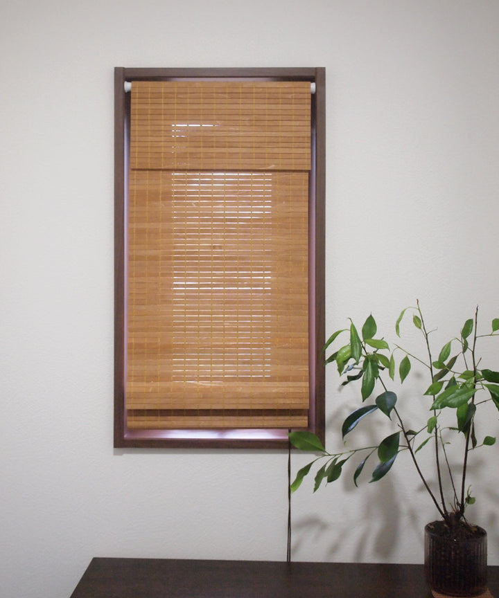 シェード天然木小窓用すだれシェード35×130cm