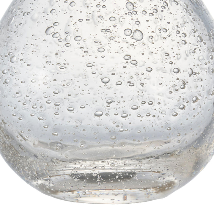 花瓶DGガラスアクビーガラス直径10×高さ16.5cm