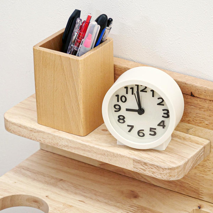 デスクスツールセット天然木