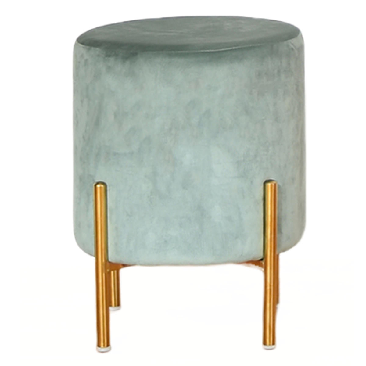 スツール 座面高42cm 丸 ベロア調 円柱型 – ハウジー