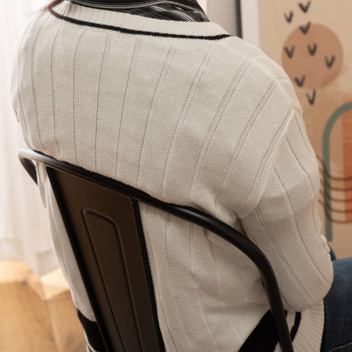 ダイニングチェア座面高44.5cm木製座面