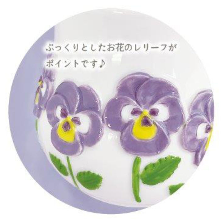 マグカップ250mlお花マグ陶器