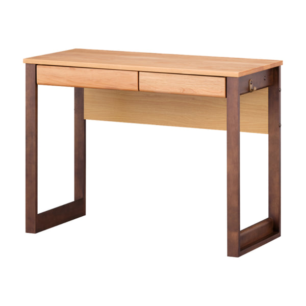 学習机幅100cmシンプル天然木LIBER