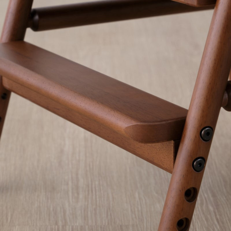 学習椅子高さ74cm天然木PVC座面BINO