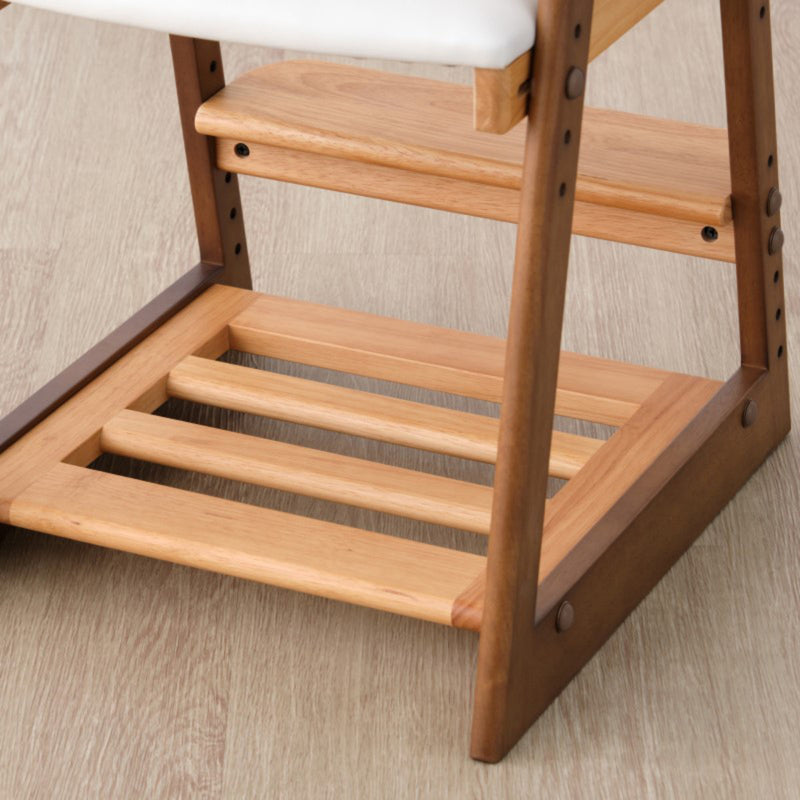 学習椅子高さ76cm天然木PVC座面POGO