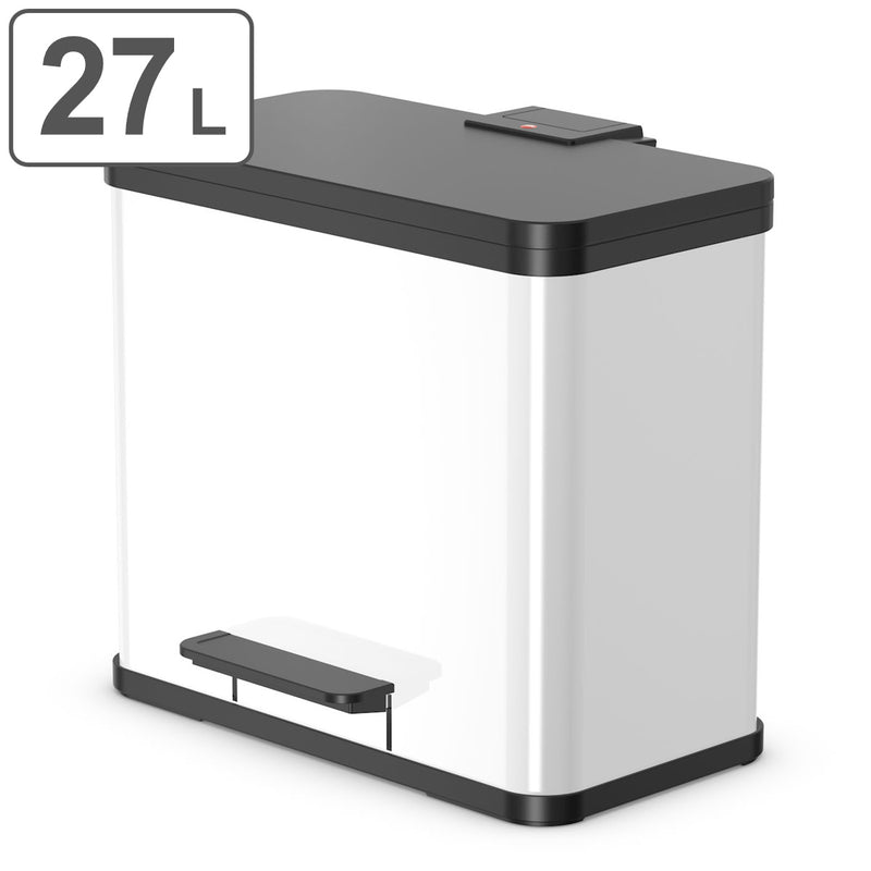 ゴミ箱9L×3ペダルビンエコトリオ27