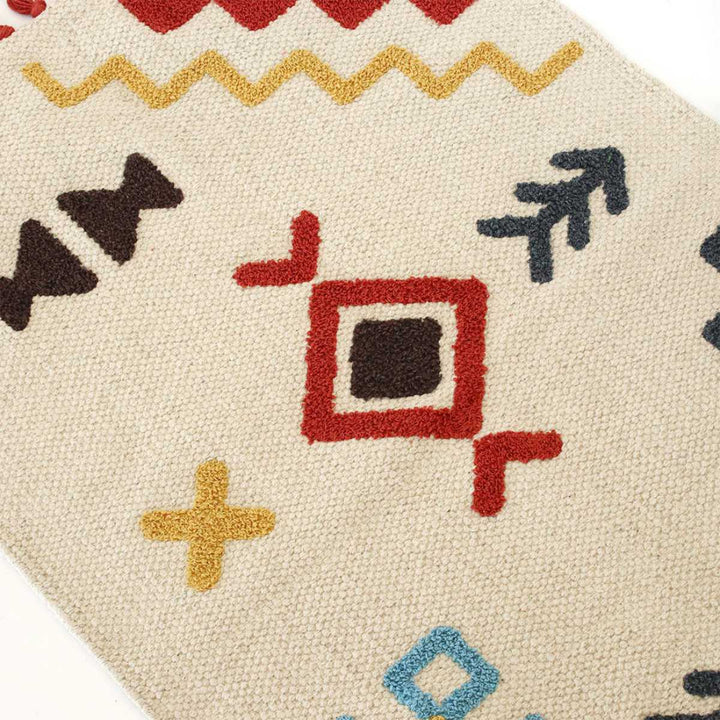 玄関マット45×75cm室内ボーホータッチボヘミアン