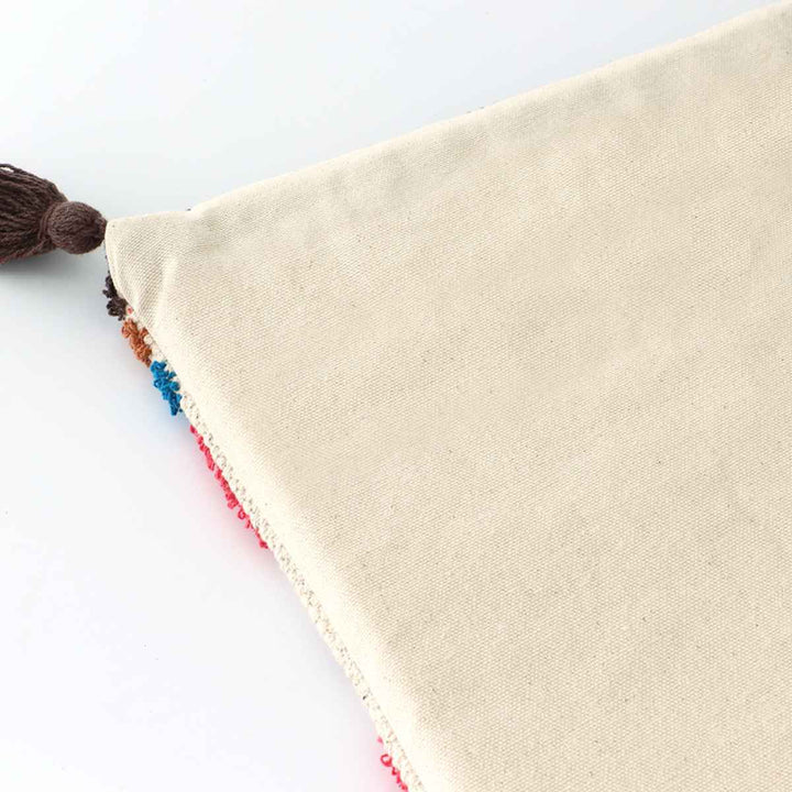 チェアパッド33×33cmボーホータッチエスニックハンドメイド