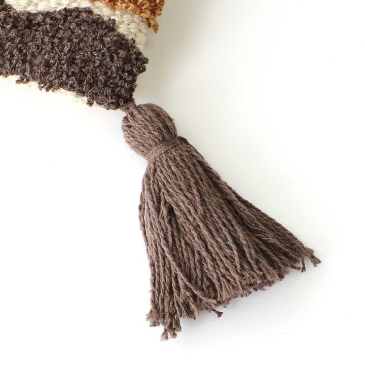 チェアパッド33×33cmボーホータッチエスニックハンドメイド