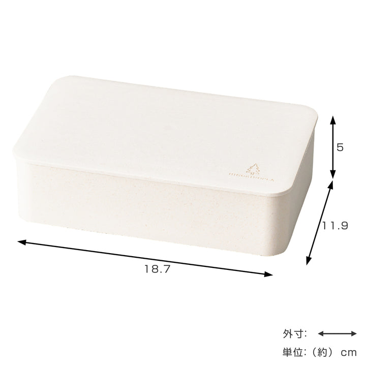 お弁当箱一段ランチMヒノキプラ1段800ml