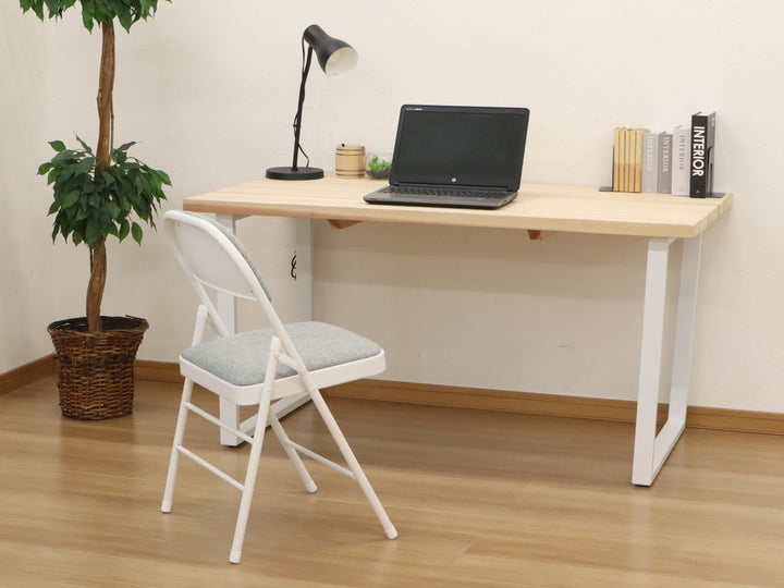 折りたたみ椅子座面高47cmスチールフレーム