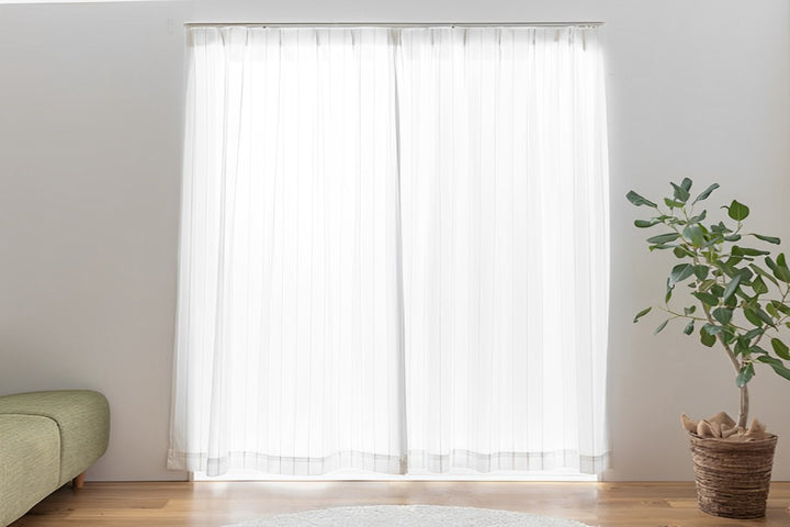 レースカーテンUVカットミラーレースカーテン150×176cm1枚入り