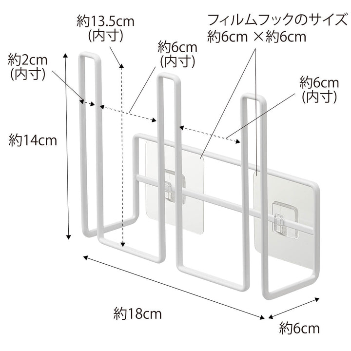 towerフィルムフックグラス＆ボトルホルダータワー