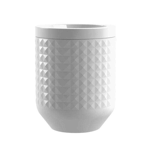 保存容器ダイヤモンド柄セラミックキャニスターL陶器製AbodeHomewares