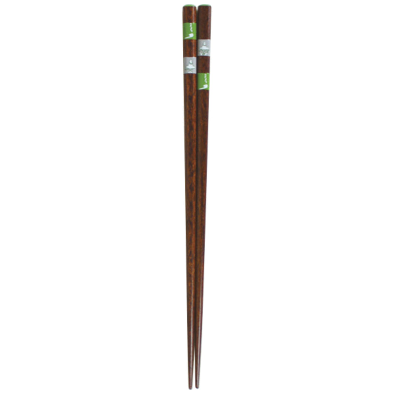 箸23cm市松箸木製