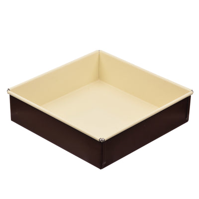 ケーキ型 角型 18cm ラフィネ スクエアケーキ型 鉄 ふっ素樹脂加工