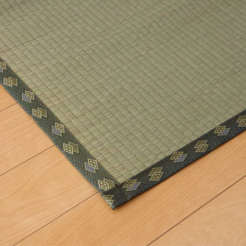 上敷き 純国産 い草 カーペット 双目織 『松』 団地間 6畳 約255×340cm