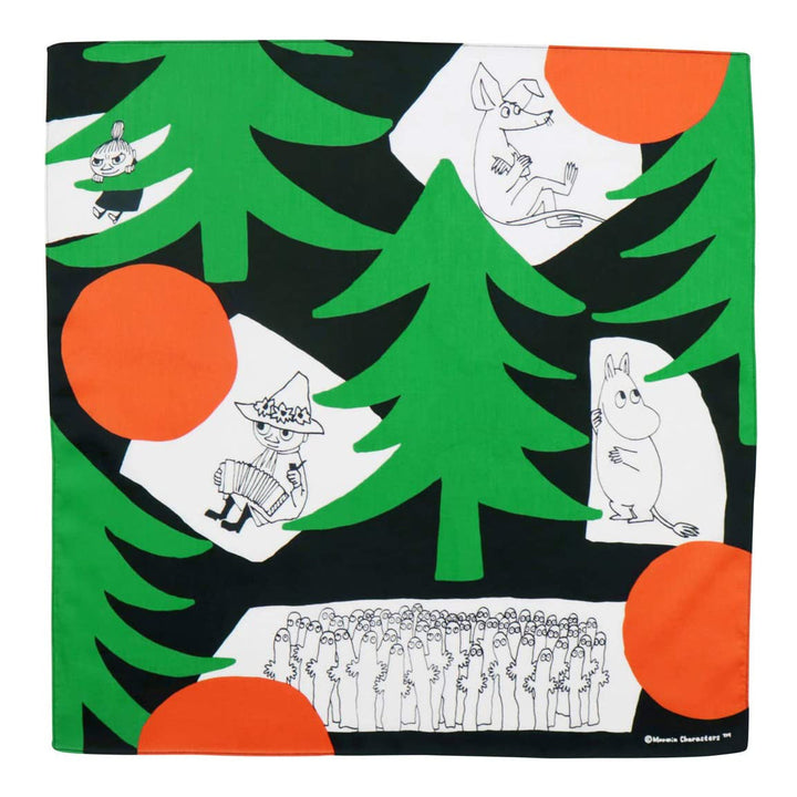 ムーミンハンカチ大判50×50cmMOOMINTRIBUTEWORKSHANDKERCHIEF