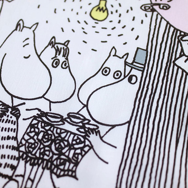 ムーミンハンカチ大判50×50cmMOOMINTRIBUTEWORKSHANDKERCHIEF