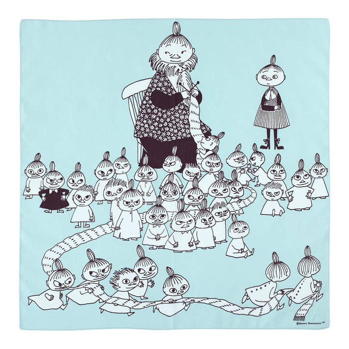 ムーミンハンカチ大判50×50cmMOOMINTRIBUTEWORKSHANDKERCHIEF