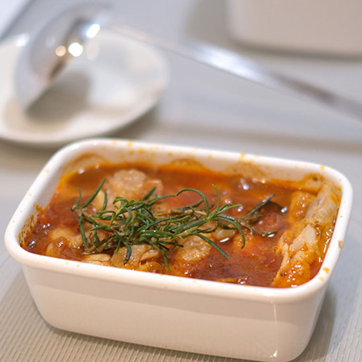 保存容器500ml野田琺瑯ホワイトシリーズレクタングル深型Sシール蓋付きWRF-S