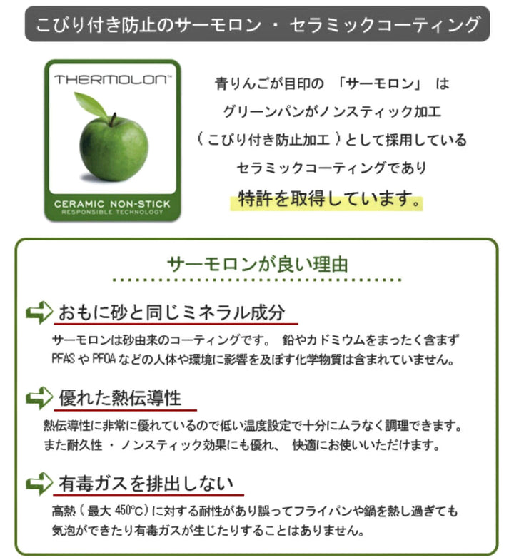 GREENPANフライパン20cmIH対応ストゥディオ