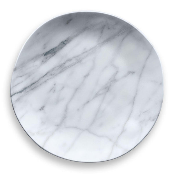 プレート27cm大理石風プラスチックメラミン