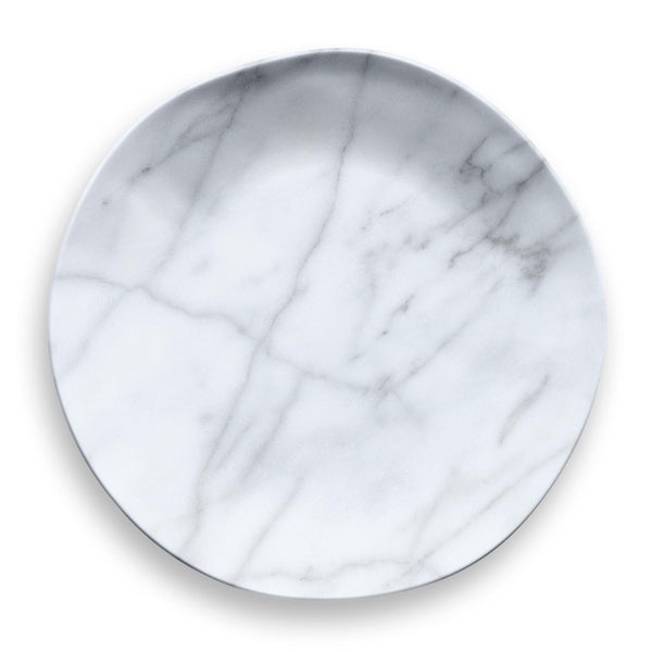 プレート22cm大理石風プラスチックメラミン