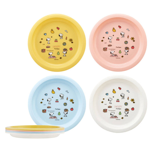 プレート4枚入り21cmプラスチック