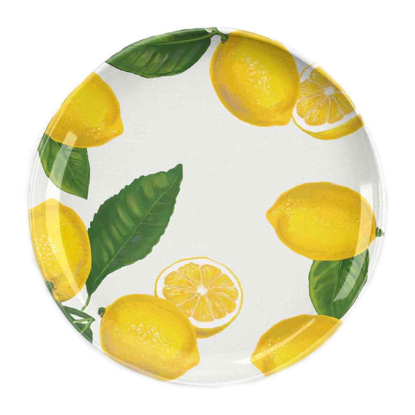 プレート27cmフレッシュレモンプラスチック