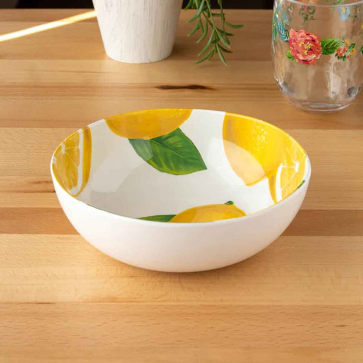 ボウル18cmフレッシュレモンプラスチック