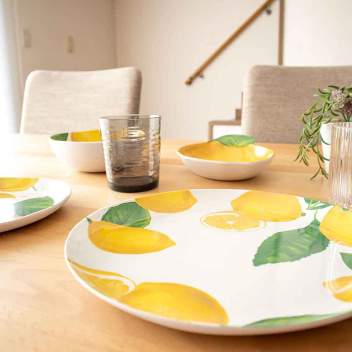 プレート44cmフレッシュレモンプラスチック